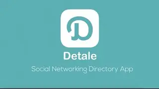 Detale - Social Network Directory App