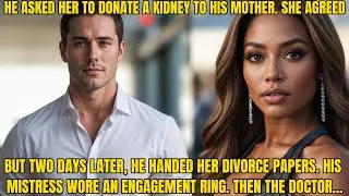 “Her Billionaire Husband Asked Her To Donate A Kidney. She Agreed—Then He Served Divorce Papers”