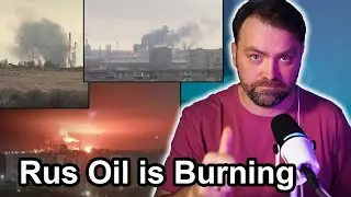 Update from Ukraine | Awesome! Many Rus Refineries Kaboomed! Ukraine Tried to Hijack Rus Mig-31 ||