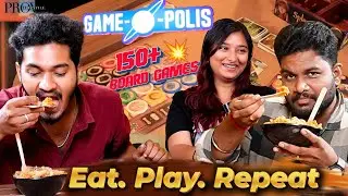 😍The Ultimate Board Game Cafe Experience in T Nagar🍕🎲| GAME-O-POLIS #CafeGoals #BoardGamesAndBites