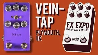 Vein-Tap pedals at FX Expo 2022