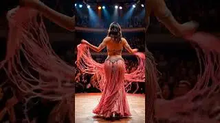 🎭 Arabian Fantasy Belly Dance | AI-Powered Visuals #bellydancemagic #aidancer #shorts