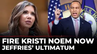 Hakeem Jeffries LIVE: Urgent Press Conference as Democrats Move to Oust Kristi Noem | ICE | US News