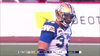 Winnipeg Blue Bombers Tony Jones 2024 Regular Season Highlights