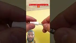 Charging cable protection tricks 👍#creative #experiment #diy #lifehacks #tricks #trending #ytshorts
