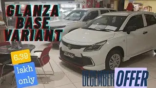 Toyota Glanza December Offer