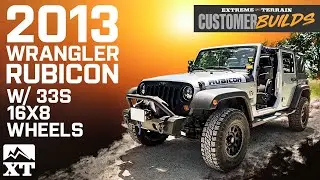 2013 Wrangler Rubicon with Pro Comp Wheels & 33