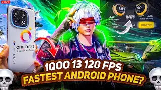 Fastest Android Phone?🤯 iQOO 13 120FPS Performance Test After 7 months🔥 With Fps METER