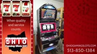 Bally Power Progressive White Gold Slot Machine