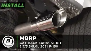 2021 Ford F-150 Install | MBRP Street Series Cat-back Exhaust