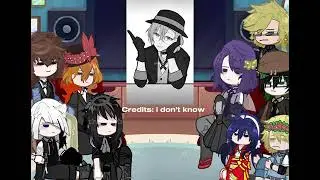 Bsd react to dazai part 9 [soukoku 2/2]