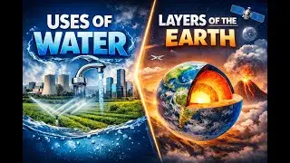 Uses of Water & Layers of the Earth | Complete Science Explanation 🌍💧
