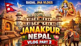👉 Janakpur Vlog Part 2 | Ram Janaki Mandir, Local Culture & Hidden Spots 🇳🇵