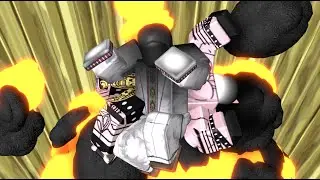 BITES ZA DUSTO in ROBLOX (jojo poses simulator)