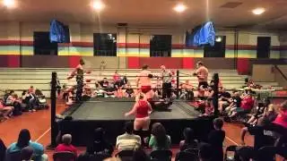 Adrian Surge & Tony Flood (c) vs LVK & Dyce Patterson (SNPW June 27, 2015)