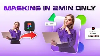 Masking any Image using Figma tool 🔥