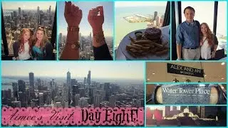 Aimee's Visit Day 8: Hancock, Alex & Ani, and Water Tower Place (Vlog Sept. 22nd)
