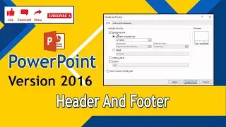 #powerpoint header and footer in powerpoint specially for beginner.