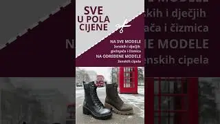 Sve u pola cijene na ženske i dječje gležnjače i čizmice! 😍 #planetobuca #testiranokorakom