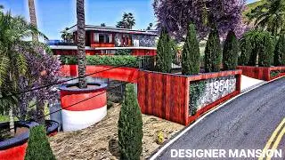 GTA 5 MODS | LET'S GO TO WORK | DESIGNER MANSION!🔥