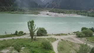 Казахстан Озеро Иссык 28 Июля 2018 / KazakhstanFlight over Issyk Lake July 28th 2018