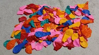 Asmr Pump Up Colorful Balloons Flower Printed #balloon