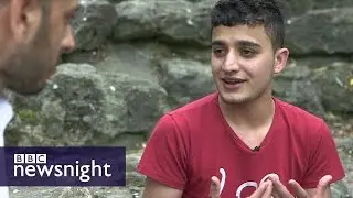 What's it like to be a child refugee in the UK? Newsnight