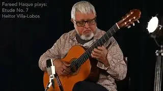 Fareed Haque plays Etude #7 by H. Villa-Lobos on 1962 Fleta guitar, Spruce/Indian, 650 mm.
