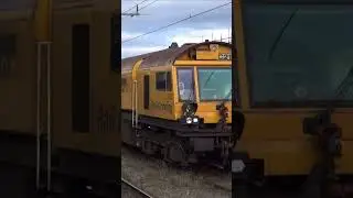 Network Rail - Rail Grinding Train at Warrington Bank Quay | West Coast Mainline Trains