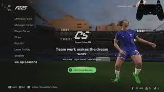 Как начать сезон кооперативной игры в EA Sports FC 25 | Руководство по сетевой командной игре