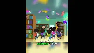 Magical Library Adventure: Books, Smiles, and Endless Discovery!