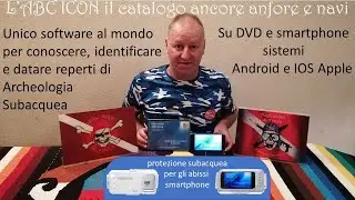 L&rsquo;archeologia si immerge, ABC ICON il catalogo esclusivo nell&rsquo;esaminare reperti, APP smartphone