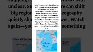 What&rsquo;s Happening in the Yellow Sea #shorts #ytshorts