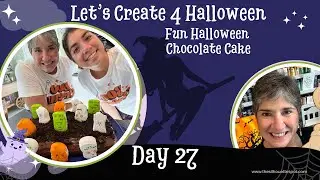 Creepy Halloween Box Cake - DIY Halloween Party Food Ideas