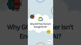 Why GCP free tier not enough for AI? Check out the reel to know more #google #googlecloud #shorts