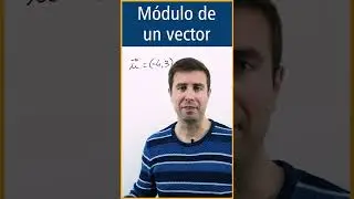 ↗️ M&Oacute;DULO de un VECTOR en 25 segundos 🕐