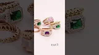 انگشتر های های لوکس و شگفت&zwnj;انگیز Exquisite Luxury Rings💍✨#حلقه_لوکس LuxuryRings #  #طلا #goldjewerly