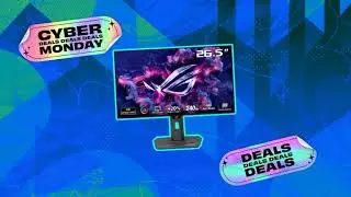 Скидка на игровой монитор в Киберпонедельник: ASUS ROG Strix 27-дюймовый 1440p OLED за $549