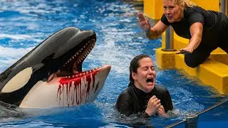Ataque mortal de una orca a la campeona mundial Jessica frente a la c&aacute;mara