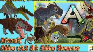 Mods Minecraft Dinosaurus😱🔥| Download Ark craft Link di komentar 