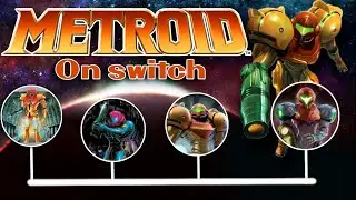 Every Metroid game that came out on the switch (so far)