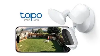 Floodlight Camera, Ultra Bright, 2K QHD, Tapo C720