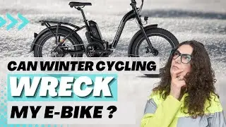 Tips to make sure you don't wreck your e-bike when riding in the winter.