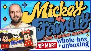 Disney Labubu - Unboxing A WHOLE BOX of The CUTEST POP MART Keychains!