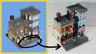LEGO Detective's Office 10246 with Wider Walkway