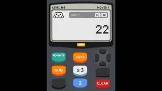 Calculator 2 The Game Level 168 Solution
