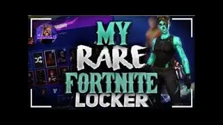 Rarest Fortnite Account Locker Ever (Recon expert) (Renegage raider)