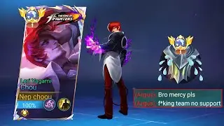THIS IS HOW TO DOMINATE EXP LANE USE TO CHOU !! Mlbb /nep chou