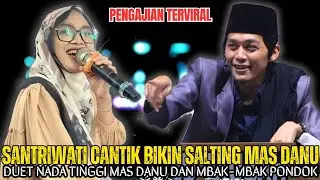Gus Iqdam Terbaru - Santriwati cantik bikin salting mas danu|| Duet nada tinggi mas danu dan mbak 