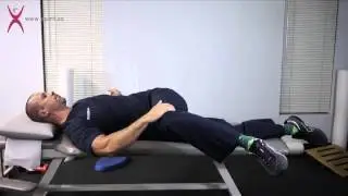 Supine Gluteus Medius Stretch